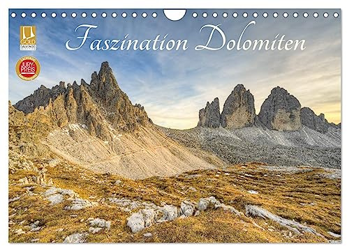 Faszination Dolomiten (Wandkalender 2026 DIN A4 quer), CALVENDO Monatskalender: Erleben Sie die einzigartige Schönheit der Dolomiten. (CALVENDO Natur)