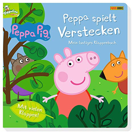 Peppa Pig: Peppa spielt Verstecken - Mein lustiges Klappenbuch: Pappbilderbuch mit Klappen