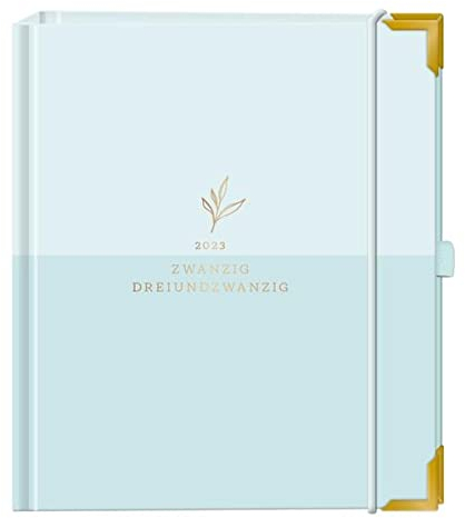 Premium-Terminplaner Dusty Mint 2023: Premium-Terminplaner