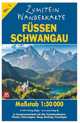 Zumstein Wanderkarte Füssen/Schwangau