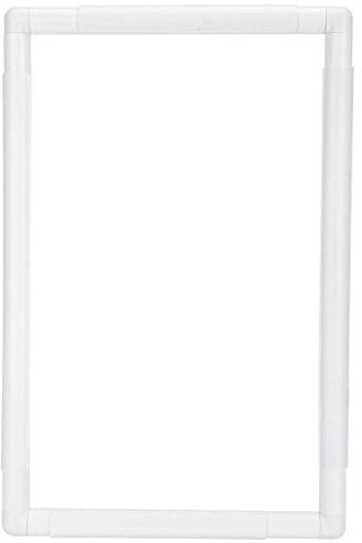 5 Größe Stickerei Clip Frame Kunststoff Quadratrahmen Stickrahmen für Stickerei, Quilten, Kreuzstich, Nadelspitze, Seidenmalerei(43.1 * 27.9cm)