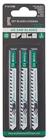 T141HM Lot de 3 lames de scie sauteuse en carbure – 1222