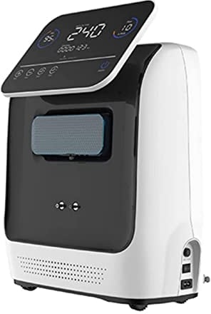 COVESY Generador Concentrador de Oxígeno, Modo de Oxígeno Pulsado, 10 L, 11 L, 12 L/min, Máquina de Oxígeno, Máquina de Oxígeno de Alta Pureza al 96±3% para Uso Doméstico y Hospitalario.,M910LW