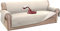 LINGKY 2022 Neue Sofaschoner Gesteppte Sofabezüge wasserdichte Sofabezug rutschfeste Sofahusse Sofaüberwurf für Zuhause mit Haustieren und Kindern (Elfenbein,4-Sitzer)