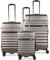 bugatti Corium 3er-Hartschalen Kofferset (S,M,L) 4 Rollen mit TSA-Zahlenschloss, Rose