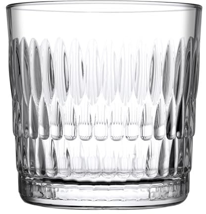 Pasabahce Bicchiere da whisky Rain 30 cl x3
