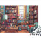 Bibliothek, 1000 Teile, für Erwachsene, lustiges Puzzle, Bildungsspiel, Spielzeug, geistiges Spiel, Spielzeug, Entspannung und Intelligenz, 1000 Stück (75 x 50 cm)