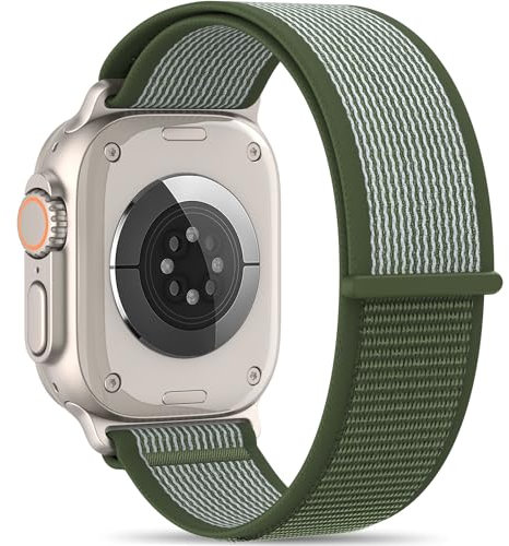 Patenting Trail Loop Nylon Straps Compatible with Apple Watch Straps 49mm 46mm 45mm 44mm 42mm(Series 3/2/1) Women Men,Upgraded Breathable Strap for iWatch Series 10 9 8 7 6 5 4 3 2 1 SE Ultra 2/Ultra