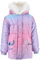 Disney Stitch Giacca per Ragazze, Caldo e Morbido Giubbotto Piumino Invernale, Cappotto con Cappuccio per Bambina, Taglia 4 Anni | Rosa