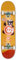 Mob Skateboard Ballpark Mini 7.25 Complete - Komplettboard 29 x 7.25 Zoll - Holzboard aus 7 Schichten Ahornholz - fertig montiert - Einsteiger Skateboard für Kinder mit City Logo - Gelb und Orange