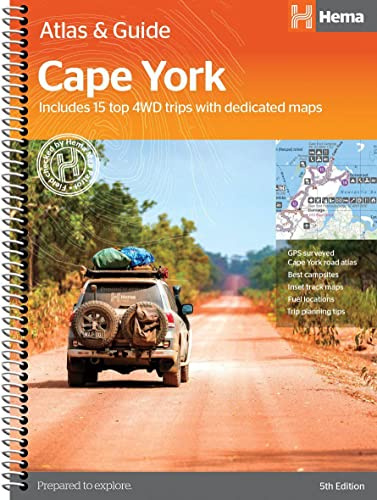 Cape York Atlas & Guide: 15 Top 4WD Trips explored by Ian Glover & Ron Moon