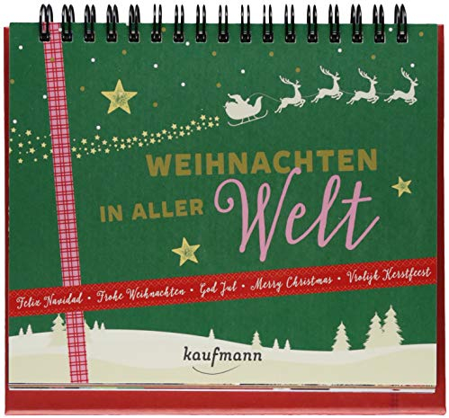 Weihnachten in aller Welt. Ein Adventskalender (Adventskalender für Erwachsene: Ein Aufstell-Buch)
