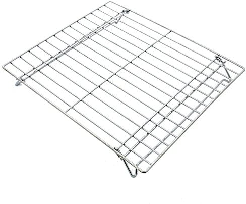 Qualtex Universal Folding Base Oven Cooker Shelf Rack Grill Tray 380mm x 320mm