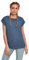 Urban Classics Women's Ladies Extended Shoulder Tee T-Shirt, Vintage Blue, XS