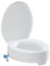 Toilettensitzerhöhung 10 cm „TSE‑Easy 10“ – mit Hygieneausschnitt, universal passend, bis 150 kg belastbar, rutschfest und pflegeleicht