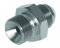 Flowfit Hydraulischer Adapter, BSP AG x JIC Male, 3/8 x 1/2 Hydraulik Fitting, Stahl Komponent
