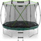 KINETIC SPORTS Trampolin Federlos-Design 'Bungee Safety Elite' Ø 244/305/366 cm - TÜV Rheinland, AirMAXX Sprungtuch-Technologie, Ultraleise, Outdoor Gartentrampolin für Kinder & Erwachsene