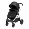 Maxi-Cosi Kompatibel - Zelia2 Strollers - Essential Black (Grey Alu Frame + Black Leather)