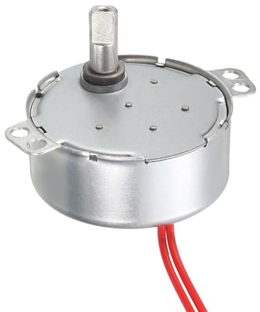 Rebower Turntable Synchronous Motor 50-60Hz 24 VAC CW 4W (5-6RPM) Electric Motor Turntable Motor for Cup Fan