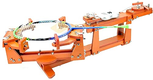XDLYWUZIQ Badmintonschläger-Bespannungsmaschine, Tischschläger-Bespannungsmaschine Mit Werkzeugen Und Zubehör, Für Tennis-, Squash- Und Badmintonschläger