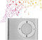 Lecteur MP3, Lecteur de Musique Portable Shuffle, Lecteur à Clip Arrière avec écouteurs et Câble USB (Silver)