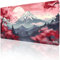 Tilt Grand Tapis de Souris Gamer XXL 100x50 cm | Tapis de Bureau Gaming Anti-Dérapant | Mouse Pad Imperméable pour PC et Accessoires Gaming | Tapis de Clavier (Japanese Forest)