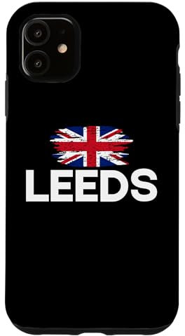 iPhone 11 Leeds City Women Men United Kingdom Town Dad England UK Case