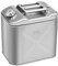 DVTFRUI Bidon D'essence en Acier Inoxydable Poli avec Cathéter Bidon De Carburant Antidéflagrant Bidon De Réserve pour Voitures Et Motos,30L