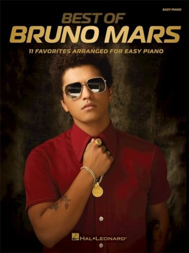 Best Of Bruno Mars: 11 Favorites Arranged for Easy Piano
