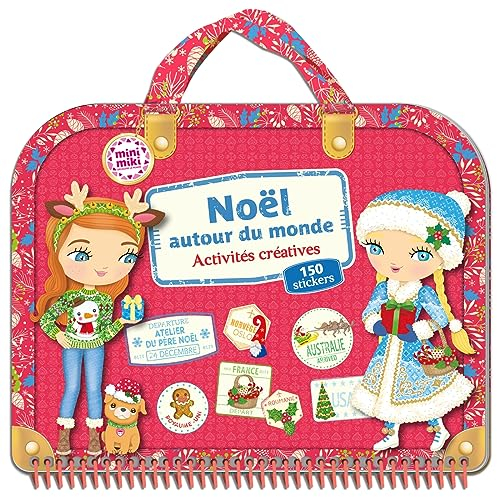 Minimiki - Noël autour du monde - Activités créatives: 220 stickers