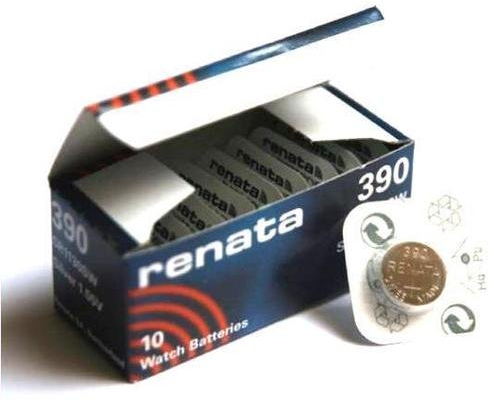 Renata 390 SR1130SW SB-AU argento ossido orologio batteria 1.55 V, confezione blister