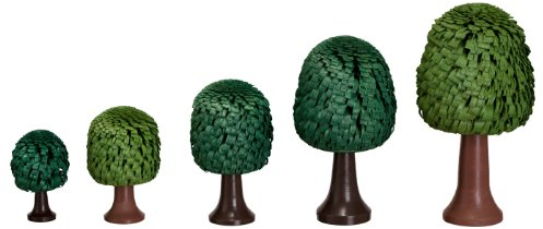 Rudolphs Schatzkiste Ringelbaum Laubbaum mit Stamm grün Holzbaum H= 3cm NEU Baum Dekoration Seiffen Erzgebirge Holz Weihnachten Wald Holzbaum
