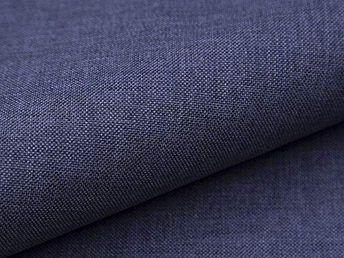 5 Meter Polsterstoff Webstoff Bezugstoff Lux 20 Blau