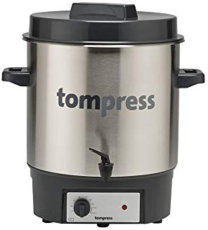 Stérilisateur électrique inox à robinet Tom Press - TOM PRESS