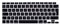 MMDW French Language azerty Keyboard Cover A2179 Silicone Protective Skin Keyboard Protector for MacBook Air 13 inch with Touch ID A2337 M1 Chip European Layout