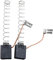 Buildalot Specialty Kohlebürsten ca-17-22533 für AEG Säge HK65-6,3x12,5x15,5mm - Mit Automatischer Abschaltung, Federn, Kabel und Stecker - Ersatz für Originalteile 4.931.259.022