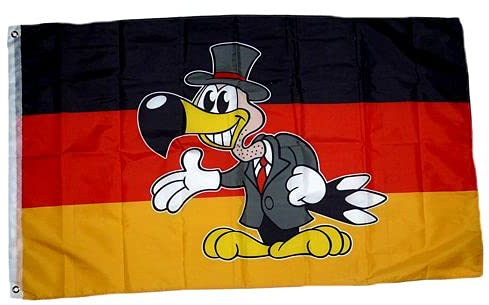 Fahne/Flagge Deutschland Geier 90 x 150 cm