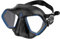 SEAC Unisex-Adult Raptor kleinvolumige Maske zum Freitauchen und Speerfischen, schwarz/blau, Standard