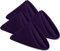 Utopia Home Stoffservietten, 43,2 x 43,2 cm, 100 % Polyester, gesäumte Kanten, waschbar und wiederverwendbar, ideal für Partys, Hochzeiten und Abendessen, Violett, 24 Stück