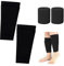 Protège-Tibia Chaussettes de Football - 1 Paire Avec Protection Tibias et Sport Serre Poignets