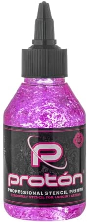 Proton Professional Stencil Primer Rosa - 100 ml / 3,4 Unzen - Extremer Fixer für Tattoo-Schablonen