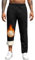Vorvowry Mens Fleece Lined Joggers Loose Fit Sweatpants Thermal Causal Cotton Tracksuit Bottoms Winter Warm Plush Trousers Pants M Straight Leg Black