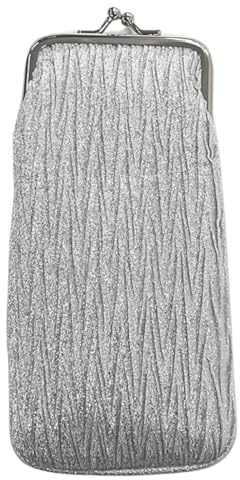 Luigi Damen 80340svr Brillenetui, Silber, One Size