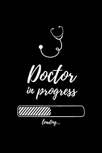 Doctor in progress: Notizbuch für angehende Ärzte / Medizinstudenten | 120 Seiten Kariert (ca. DIN A5) | Tagebuch | Tagesplaner | Terminkalender | Geschenkidee für Medizinstudenten