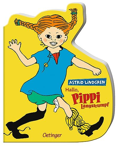 Hallo, Pippi Langstrumpf!: Konturgestanztes Pappbilderbuch zum Kennenlernen des Klassikers für Kinder ab 2 Jahren