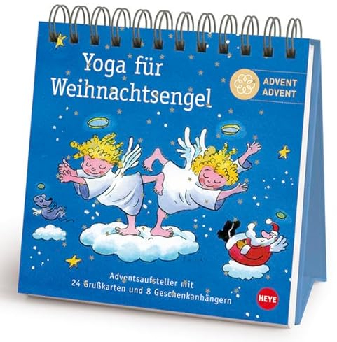 Yoga für Weihnachtsengel Adventsaufsteller Geschenkbuch