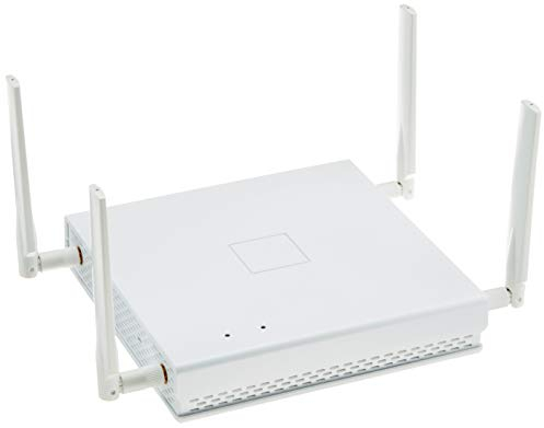 LANCOM LX-6402 (EU) WiFi-6 Access Point mit bis zu 2400 MBit/s, 4 flexible Rundstrahl-Antennen, PoE (IEEE 802.3at), Dual Concurrent WLAN (2,4 & 5 GHz) 4x4 MU-MIMO, 2,5 Gigabit Ethernet-PoE-Port, Weiß
