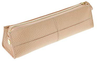 Filofax Federmappe Stifte Etui Leder Classic Stitch Soft mit Zip Peach