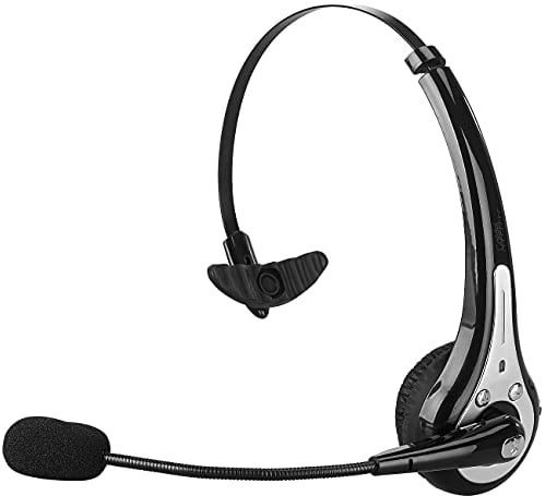 Callstel Kopfhörer mit Mikrofon: Profi-Mono-Headset mit Bluetooth, Geräuschunterdrückung, 10-Std.-Akku (Handy, Kopfhörer und Headset, Bluetooth, Freisprecheinrichtung)