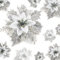 24 Stücke Weihnachten Funkeln Weihnachtsstern Blumen mit Clips Künstliche Weihnachten Blumen Glitzer Weihnachtsblume Hochzeit Weihnachtsbaum Weihnachtstürkranz Neujahr Ornamente